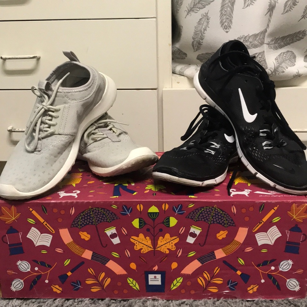 TWO PAIRS of Nike tennis shoes for $35!!!